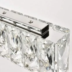 Monroe 38 3/4" Wide Crystal LED Kitchen Island Light Pendant 9 Monroe 38 3/4" Wide Crystal LED Kitchen Island Light Pendant -Modern Lamp Shop monroe 38 and three quarter inch wide crystal led kitchen island light pendant 66c99views3