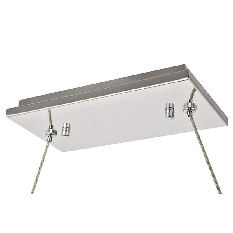 Monroe 38 3/4" Wide Crystal LED Kitchen Island Light Pendant 6 Monroe 38 3/4" Wide Crystal LED Kitchen Island Light Pendant - Image 6