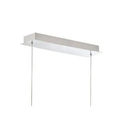 Netto 41 1/2"W Chrome LED Kitchen Island Light Chandelier -Modern Lamp Shop netto 41 and one half inchw chrome led kitchen island light chandelier 47n12views2