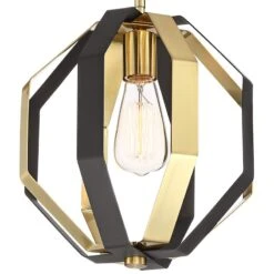 Octo 10 3/4" Wide Bronze And Warm Gold Mini Pendant 8 Octo 10 3/4" Wide Bronze And Warm Gold Mini Pendant -Modern Lamp Shop octo 10 and three quarter inch wide bronze and warm gold mini pendant 63c18views1