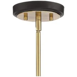 Octo 10 3/4" Wide Bronze And Warm Gold Mini Pendant 9 Octo 10 3/4" Wide Bronze And Warm Gold Mini Pendant -Modern Lamp Shop octo 10 and three quarter inch wide bronze and warm gold mini pendant 63c18views2