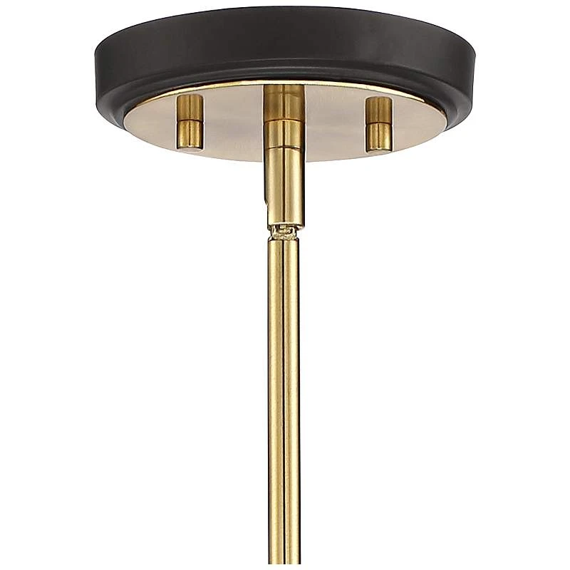 Octo 10 3/4" Wide Bronze And Warm Gold Mini Pendant 4 Octo 10 3/4" Wide Bronze And Warm Gold Mini Pendant - Image 4