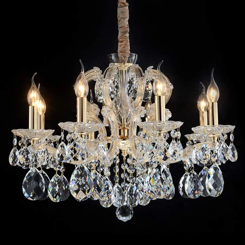 Portola II 25 3/4" Wide Gold Crystal 8-Light Chandelier 1 Portola II 25 3/4" Wide Gold Crystal 8-Light Chandelier