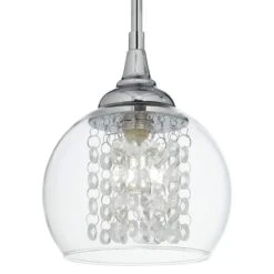 Possini Euro 14 1/2" Wide Encircled Crystal Globe Multi-Light Pendant -Modern Lamp Shop possini euro 14 and one half inch wide encircled crystal globe multi light pendant 59774views1