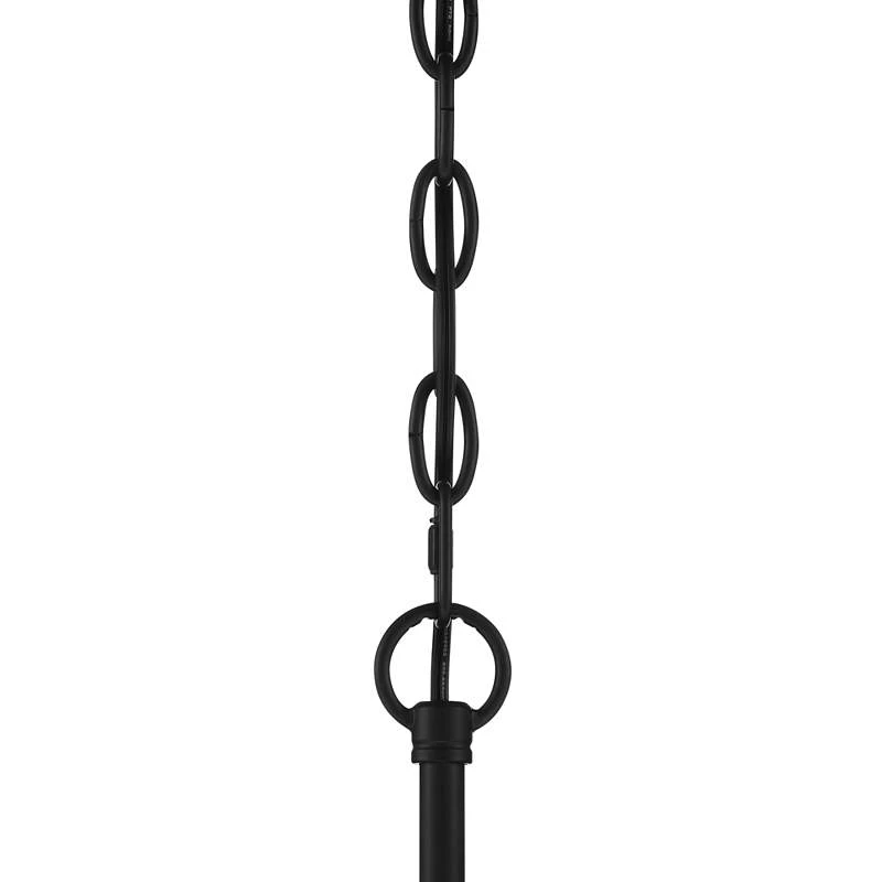 Possini Euro Carrine 15 1/4" Wide Black And Gold 4-Light Pendant Light 4 Possini Euro Carrine 15 1/4" Wide Black And Gold 4-Light Pendant Light - Image 4