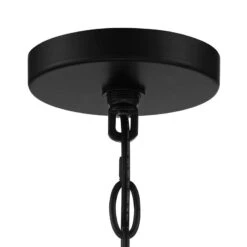 Possini Euro Carrine 15 1/4" Wide Black And Gold 4-Light Pendant Light 9 Possini Euro Carrine 15 1/4" Wide Black And Gold 4-Light Pendant Light -Modern Lamp Shop possini euro carrine 15 and one quarter inch wide black and gold 4 light pendant light 71f56views3