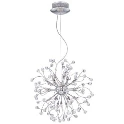 Possini Euro Crystal Fizz 24-Light Contemporary Pendant 5 Possini Euro Crystal Fizz 24-Light Contemporary Pendant -Modern Lamp Shop possini euro crystal fizz 24 light contemporary pendant t1373views1