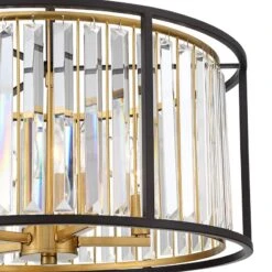 Possini Euro Design Milne 20" Wide Crystal Drum Pendant Light 9 Possini Euro Design Milne 20" Wide Crystal Drum Pendant Light -Modern Lamp Shop possini euro design milne 20 inch wide crystal drum pendant light 64r91views1