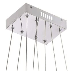 Possini Euro Glenna 23 3/4" Wide Chrome 2-Ring LED Pendant Light 9 Possini Euro Glenna 23 3/4" Wide Chrome 2-Ring LED Pendant Light -Modern Lamp Shop possini euro glenna 23 and three quarter inch wide chrome 2 ring led pendant light 64x10views2