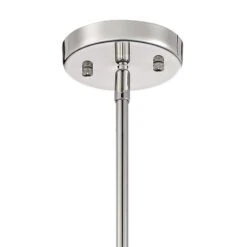 Possini Euro Smart 20" Wide Nickel And Crystal Modern Pendant Light -Modern Lamp Shop possini euro smart 20 inch wide nickel and crystal modern pendant light 39h46views2