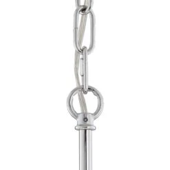 Possini Euro Viviette 20" Wide Chrome And Modern Crystal Pendant Light -Modern Lamp Shop possini euro viviette 20 inch wide chrome and modern crystal pendant light 8g479views3