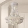 Primo 20" Wide Chrome Crystal Chandelier