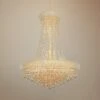 Primo 28" Traditional Gold And Crystal Chandelier By Elegant Lighting