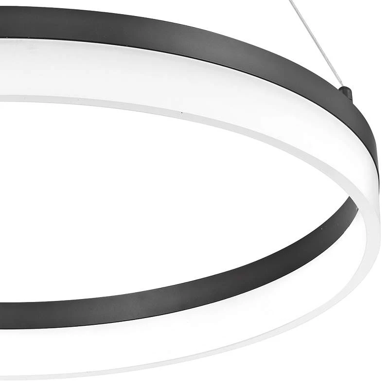 Quoizel Cohen 23 1/2"W Oil-Rubbed Bronze LED Pendant Light 4 Quoizel Cohen 23 1/2"W Oil-Rubbed Bronze LED Pendant Light - Image 4