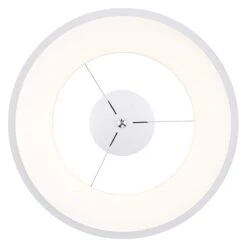 Radiant 15" Wide White LED Drum Pendant Light -Modern Lamp Shop radiant 15 inch wide white led drum pendant light 69y92views4