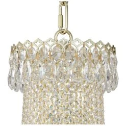 Schonbek Camelot Optic Crystal 41-Light Chandelier In Aurelia Finish -Modern Lamp Shop schonbek camelot optic crystal 41 light chandelier in aurelia finish 66407views2