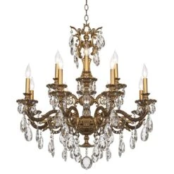 Schonbek Milano 32 1/2" Wide Large Crystal Chandelier 10 Schonbek Milano 32 1/2" Wide Large Crystal Chandelier -Modern Lamp Shop schonbek milano 32 and one half inch wide large crystal chandelier n7856views1