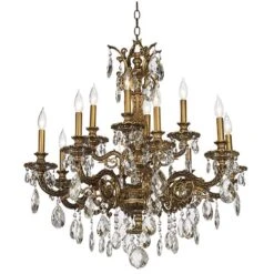 Schonbek Milano 32 1/2" Wide Large Crystal Chandelier 11 Schonbek Milano 32 1/2" Wide Large Crystal Chandelier -Modern Lamp Shop schonbek milano 32 and one half inch wide large crystal chandelier n7856views2