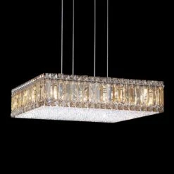 Schonbek Quantum Box Golden Shadow 20" W Crystal Chandelier