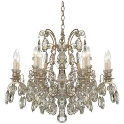 Schonbek Renaissance Collection 33" Traditional Crystal Chandelier 8 Schonbek Renaissance Collection 33" Traditional Crystal Chandelier -Modern Lamp Shop schonbek renaissance collection 33 inch traditional crystal chandelier n3300