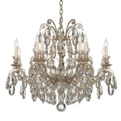 Schonbek Renaissance Collection 33" Traditional Crystal Chandelier 9 Schonbek Renaissance Collection 33" Traditional Crystal Chandelier -Modern Lamp Shop schonbek renaissance collection 33 inch traditional crystal chandelier n3300views1