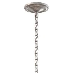 Schonbek Verdana 24"W Antique Silver 6-Light Pendant Light -Modern Lamp Shop schonbek verdana 24 inchw antique silver 6 light pendant light 98k65views2