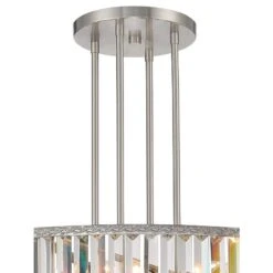 Stiffel Ella 40 1/4" Wide Brushed Nickel Clear Crystal Pendant Light 9 Stiffel Ella 40 1/4" Wide Brushed Nickel Clear Crystal Pendant Light -Modern Lamp Shop stiffel ella 40 and one quarter inch wide brushed nickel clear crystal pendant light 658k0views2