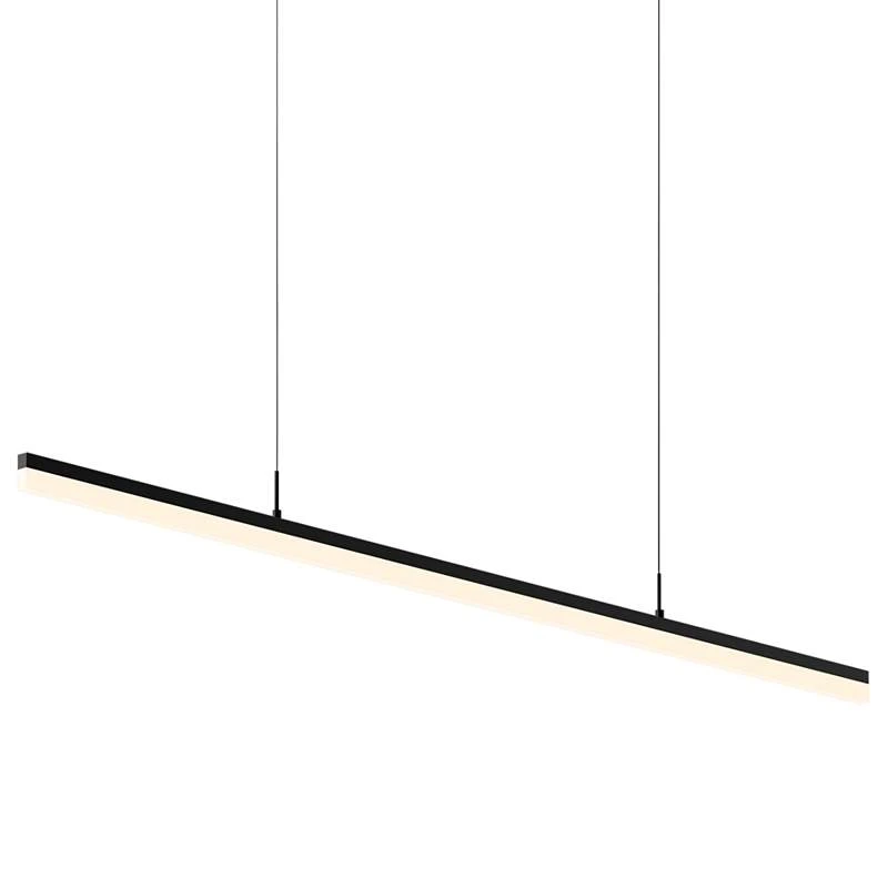 Stiletto 59 1/2" Wide Black LED Kitchen Island Light Pendant 2 Stiletto 59 1/2" Wide Black LED Kitchen Island Light Pendant - Image 2