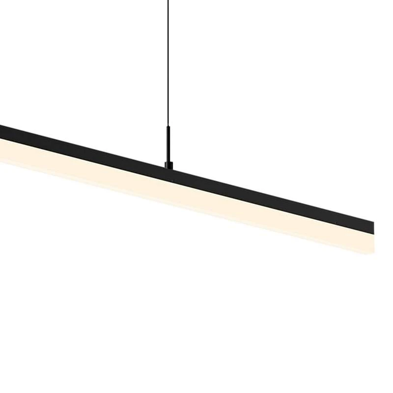 Stiletto 59 1/2" Wide Black LED Kitchen Island Light Pendant 3 Stiletto 59 1/2" Wide Black LED Kitchen Island Light Pendant - Image 3