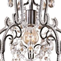 Taylor Bronze 12 1/2" Wide Mini-Chandelier By Minka Lavery 8 Taylor Bronze 12 1/2" Wide Mini-Chandelier By Minka Lavery -Modern Lamp Shop taylor bronze 12 and one half inch wide mini chandelier by minka lavery 31146views2