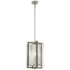 Tyson's Gate 10" Wide Brushed Nickel Mini Pendant