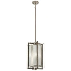 Tyson's Gate 10" Wide Brushed Nickel Mini Pendant