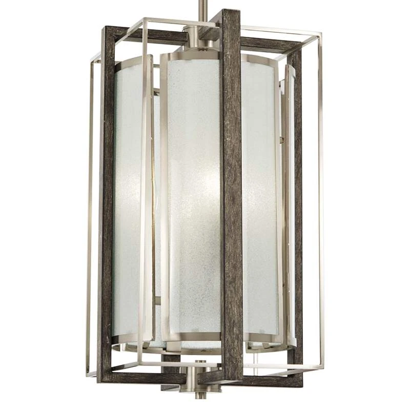 Tyson's Gate 10" Wide Brushed Nickel Mini Pendant 2 Tyson's Gate 10" Wide Brushed Nickel Mini Pendant - Image 2