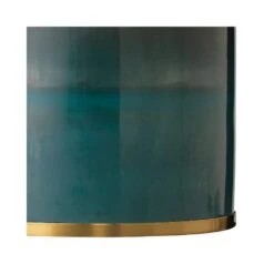 Vapor 8 1/2" Wide Aqua Metallic Glass Medium Mini Pendant -Modern Lamp Shop vapor 8 and one half inch wide aqua metallic glass medium mini pendant 21w95views1