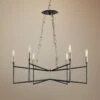 Varaluz Bodie 26"W Havana Gold And Carbon 6-Light Chandelier