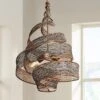 Varaluz Flow 18" Wide Hammered Ore Pendant Light