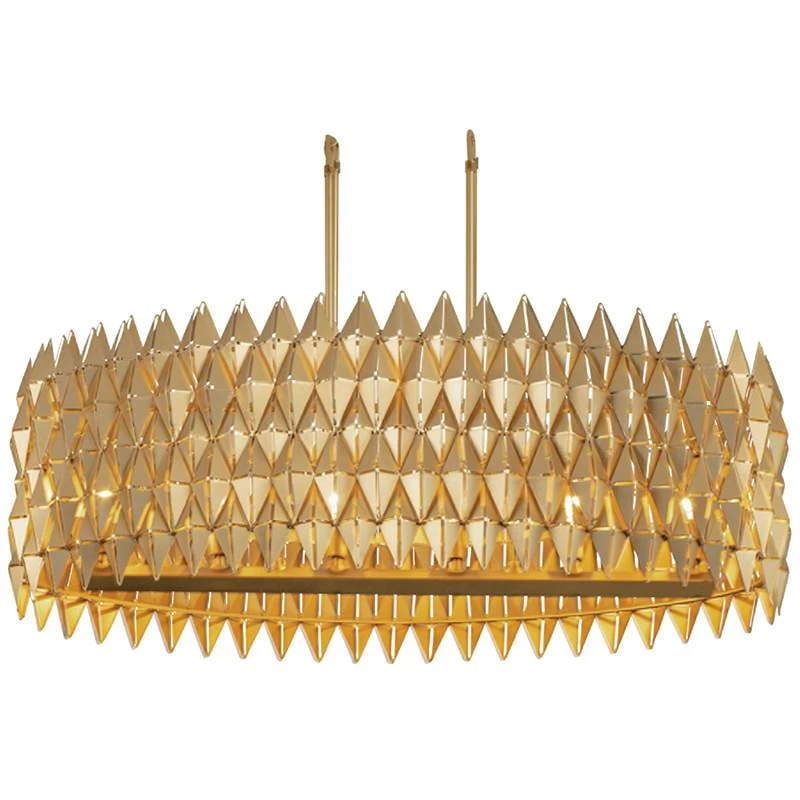 Varaluz Forever 35 1/2"W French Gold Island Pendant Light 2 Varaluz Forever 35 1/2"W French Gold Island Pendant Light - Image 2