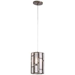 Varaluz Harlowe 6 1/4" Wide New Bronze Mini Pendant -Modern Lamp Shop varaluz harlowe 6 and one quarter inch wide new bronze mini pendant 1g092views1