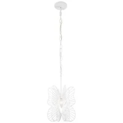 Varaluz Monarch 9" Wide White Butterfly Mini Pendant Light 5 Varaluz Monarch 9" Wide White Butterfly Mini Pendant Light -Modern Lamp Shop varaluz monarch 9 inch wide white butterfly mini pendant light 74g14views1