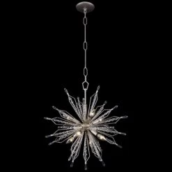 Varaluz Orbital 24" Wide Gold Dust 8-Light Pendant