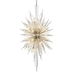 Varaluz Orbital 24" Wide Gold Dust And Crystal Foyer Pendant 6 Varaluz Orbital 24" Wide Gold Dust And Crystal Foyer Pendant -Modern Lamp Shop varaluz orbital 24 inch wide gold dust and crystal foyer pendant 69p61views1