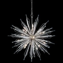 Varaluz Orbital 36" Wide Gold Dust 16-Light Pendant