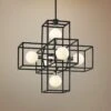 Varaluz Plaza 17 1/2" Wide Carbon 6-Light LED Pendant