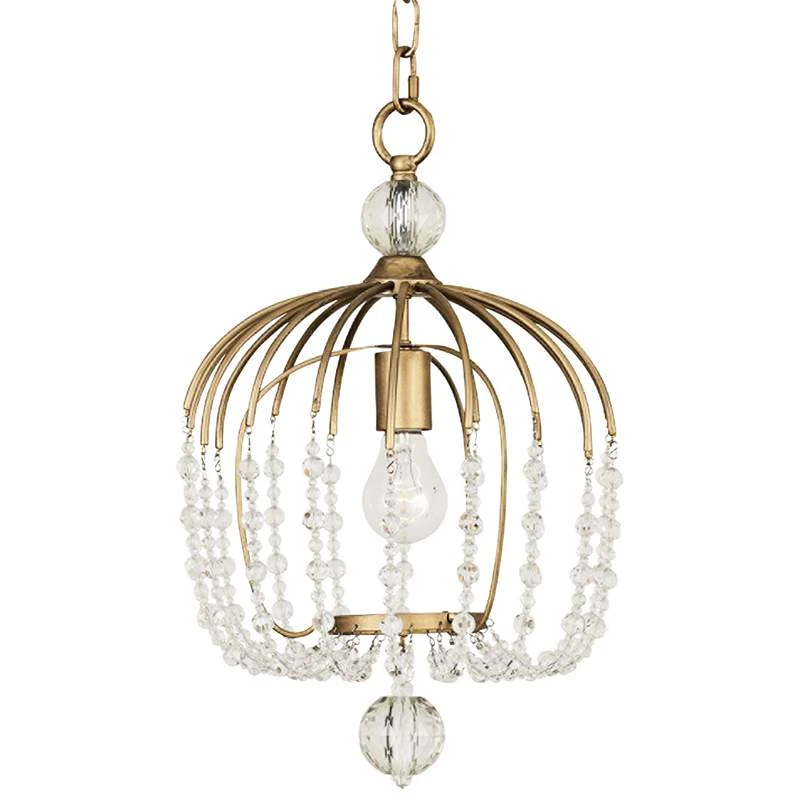 Varaluz Voliere 12 1/2" Wide Havana Gold Pendant Light 2 Varaluz Voliere 12 1/2" Wide Havana Gold Pendant Light - Image 2