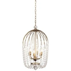 Varaluz Voliere 16 3/4"W Havana Gold 6-Light Pendant Light