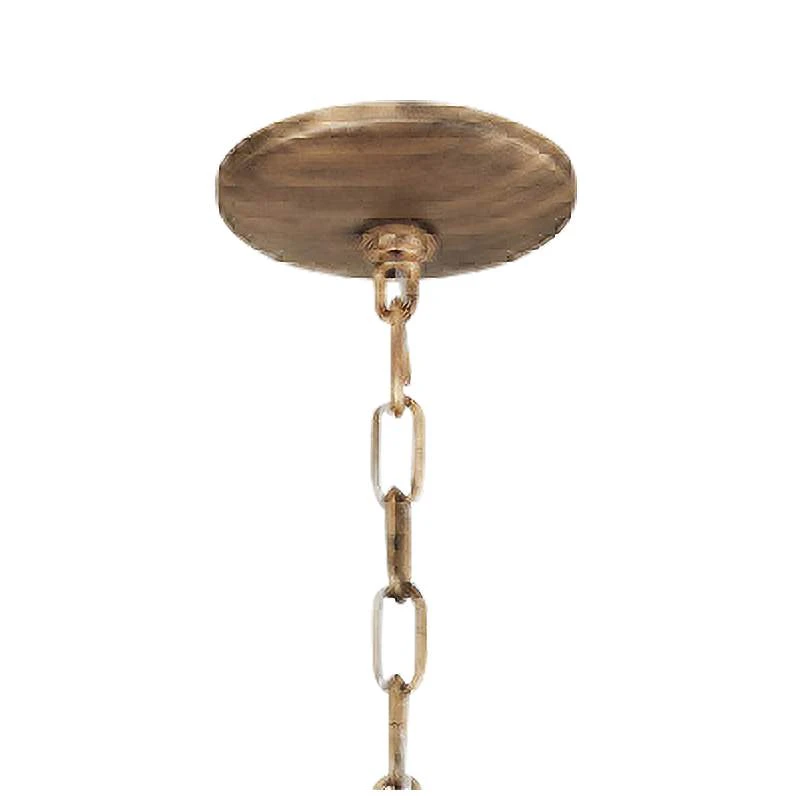 Varaluz Voliere 16 3/4"W Havana Gold 6-Light Pendant Light 3 Varaluz Voliere 16 3/4"W Havana Gold 6-Light Pendant Light - Image 3