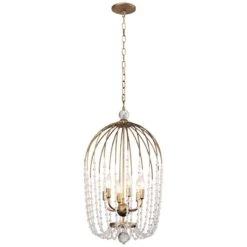 Varaluz Voliere 16 3/4"W Havana Gold 6-Light Pendant Light 7 Varaluz Voliere 16 3/4"W Havana Gold 6-Light Pendant Light -Modern Lamp Shop varaluz voliere 16 and three quarter inchw havana gold 6 light pendant light 86g31views3