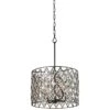 Varaluz Windsor 18"W Carbon And Gold 4-Light Pendant Light