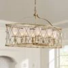Victoria Park 43"W Elara Gold Kitchen Island Light Pendant